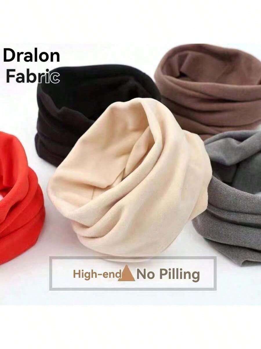 1pc Autumn And Winter Thick German Velvet Scarf, Men's And Women's Cervical Fake Collars, Warm Neck Covers, Neck Protection Scarves, Head Protection, Neck Protection, Versatile For Students, Couples