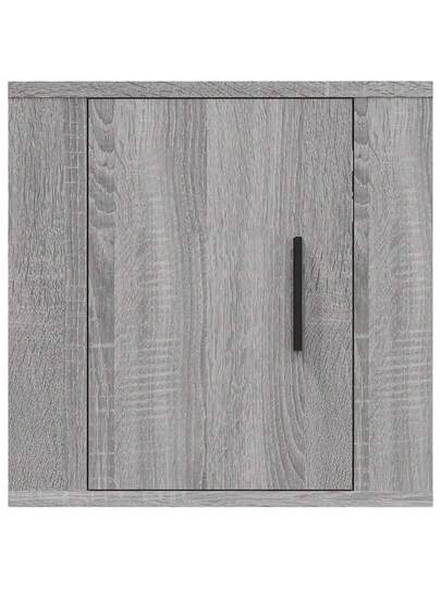 VidaXL TV Wand Unit 40x34.5x40 Cm Grijs Sonoma Oak view 5