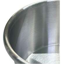 Set De 5 Moldes De Aluminio De 10 cm  Cada Uno Ideal Para Hornear Roles, Panques, Panes Etc....| Moldes Redondos para Pasteles y Repostería - Plateado - Ver 2