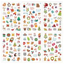 Merry Christmas Stickers Bulk For Kids 170 PCS Christmas Decorations Cute Snowman Santa Stickers For Envelopes Gifts Scrapbooking Crafts Cards Xmas Office School Classroom Holiday Party Favors,Christmas Stocking Stuffers For Kids, Xmas Gift - Multicolor - View 11