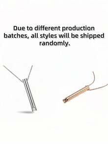 1 szt./2 szt. wielokolorowy losowy tytanowy stalowy nieblaknący Ins stylowy gwizdek łagodzący stres naszyjnik, niszowa regulowana biżuteria z wisiorkiem oddechowym. Wykonany ze zdrowych materiałów, ma wysoką twardość i jest lekki, z mini i kompaktowym designem.