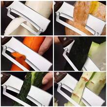 Stainless Steel Peeler For Vegetables And Fruits - Professional Ergonomic Y Peeler With Soft Grip Handle For Effortless Peeling Of Potatoes, Carrots, Cucumbers, Apples & More - màu nâu - Xem 10