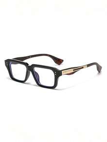 SeeBand Gafas de moda con montura cuadrada rectangular para hombres y mujeres, gafas de diseñador con estilo retro de los 90