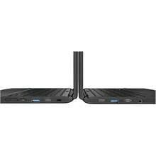 Refurbished - Lenovo Chromebook 500e 2nd Gen 11.6" 2in1 4GB 32GB EMMC Celeron N4120 1.1GHz ChromeOS, Black - Black - View 4