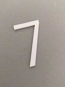 1 套 0-9 自粘彩色透明邮箱号码：酒店和办公室装饰门牌贴纸，金属饰面数字，耐用壁挂，适用于感恩节、万圣节、圣诞节房间装饰