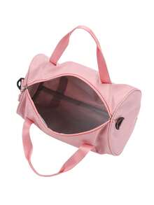 Borsa da viaggio con ricamo personalizzato, borsa da danza, organizer da viaggio, pochette personalizzata, multifunzionale e decorativa, design a lettera, colore unito, raffinata ed elegante, mix di vintage e moderno, colorata, casual e versatile, stile basic, morbida e unica, personalizzabile - un'idea regalo ideale per lei, la tua ragazza, lui, il tuo ragazzo e gli amici.