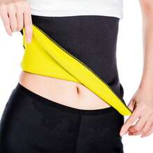 1pc, Summer And Autumn Waist Protection Women's Plastic Waist Belt, Black And Yellow Contrasting Plastic Waist Belt Waist Protection Accessories Abdominal Belt, Please Check The Size Of The Size When Purchasing. It Is Recommended To Order One Size Larger
