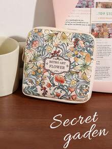 便携式卫生巾收纳袋，拉链牛津布月经垫收纳袋，大容量卫生巾收纳袋，多功能便携式收纳盒，零钱包和迷你化妆包，哺乳垫收纳袋，卫生棉条袋，女性用品袋，时尚实用多功能旅行收纳袋 - 完美适用于洗漱用品、化妆包、化妆袋、洗漱包、洗漱包、旅行必备、邮轮必备、度假必备，男女皆宜，旅行收纳盒，节日必备，女士礼物 - 彩色 - 查看 9