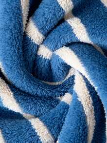 A Set Of Deep-Colored Striped Towels, Bath Towels, Coral Velvet Rectangular Bathroom Towels 75*35cm, Soft And Absorbent, Lint-Free, Suitable For Home Use, Unisex, Can Be Used As A Wrapped Bath Towel, Beach Towel, Outdoor Pool Towel, Bathing Towel, Or 140*70cm Bath Towel, Suitable For All Seasons Shower Towels For Beauty Salon, Hotel Sports,Home Essentials, Towel, Skin Care - Multicolor - View 12