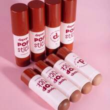 Dapop Creamy Stick Contour Stick Pop With Natural Finish And Easy Blending Color 02 Warm Brown - MÀU SẮC 02 - Xem 5