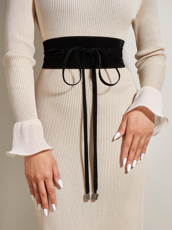 1 قطعة حزام خصر قابل للتحويل عصري، أحزمة سترة للنساء لزي هالوين