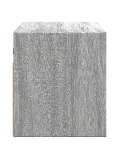 VidaXL TV Wand Unit LED Lighting 100x31x35 Cm Grijs Sonoma view 7