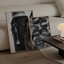 1/3pcs Fashion Chic Wall Art Picture Y2k Prints Canvas Paintings Kiss Lips Posters Black And White Aesthetic Girly Decor For Bedroom, Living Room, Or Dorm Room Decor Gift For Her Unframed