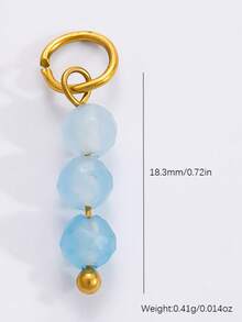 1pc Cute Stainless Steel Pendant DIY Jewelry Accessory - DIY Necklace Accessories - View 7