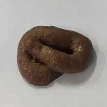 1pc Realistic Poop Fake Poo Toys Gimmick And Prank Toys April Fool's Day Prank Party - Brown - View 1