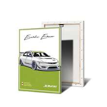 Tranh treo tường (1/3 tấm), có khung tùy chọn, tranh vẽ xe đua GTR hiện đại trên vải canvas, tranh áp phích xe đua JDM, thích hợp cho phòng bé trai, trang trí nhà cửa theo chủ đề xe đua. - Nhiều màu - Xem 13