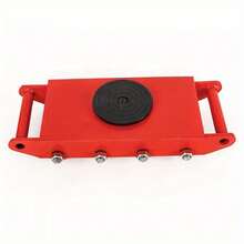 YUNRUX 12 Ton Machinery Mover Machine Dolly Skate Machinery Roller Mover Cargo Trolley