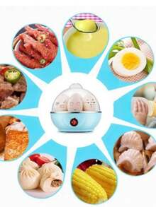 Electric Egg Cooker Steam Cooking Machine Egg Cooker 110V And 220V - Pink - View 3