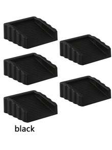 1/3/5个装防撞双面门挡 - 创意防风磨砂塑料门楔，防止手指受伤，适用于家庭和办公室，乔迁礼物 - 彩色 - 查看 23