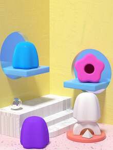 Tapas de pasta de dientes con forma de trasero de perro - Tapa de silicona a prueba de polvo para pasta de dientes, dispensador de tapa de pasta de dientes, tapas de pasta de dientes sueltas de silicona sin tapas, tapas de pasta de dientes limpias y a prueba de polvo, adecuadas para el baño, limpias y ordenadas - Tapas de pasta de dientes - Accesorios de baño - Fácil de usar, decoración de otoño para el hogar Decoración de vuelta a la escuela | Accesorios divertidos para dispensador de pasta de dientes Regalos de broma