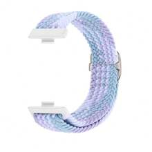 Compatible With Huawei Watch Fit 3 /4 /4 Pro Braided Solo Loop Band Adjustable Nylon Replacement Strap Bracelet Accessories Stylish Secure Fit