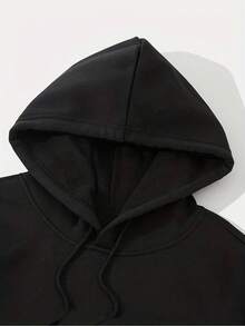 24 Dragon Mens Black Hoodie Tracksuit Set For Casual Streetwear Fitness And Loungewear - Đen 25 - Xem 5