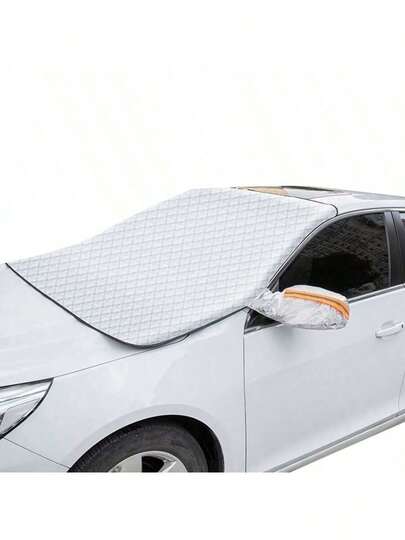 [Convenient Winter Car Snow Cover] Winter Car Windshield Snow Cover Winter Snow Outdoor Car Cover Summer Sunshade Installation Is Convenient