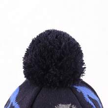 Winter Toddler Boys Hat Dinosaur Warm Scarf Set Pompom Baby Beanie Knitted Baby Hat Scarf Gloves Earflaps