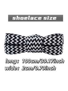 2pcs Thick Shoelaces For Sports Shoes, Unisex Wide Replacement Shoelaces