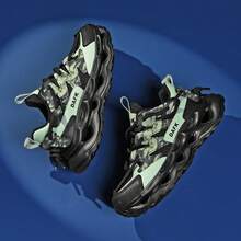 Men's Casual Sneakers, New Fashion Thick Sole Vintage Chunky Sneakers, And Versatile