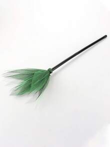 1 pieza Escoba de bruja de Halloween para jugar, accesorio de fiesta desmontable con decoración divertida de Día de los Fantasmas, ideal para regalos