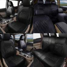 Car Seat Cover - 黑色 - 查看 3