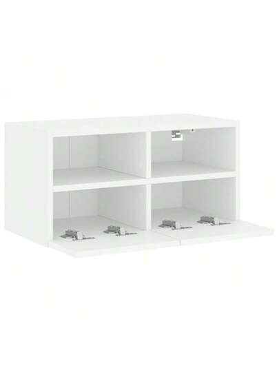 VidaXL TV Wand Unit 60x30x30 Cm, Finished Wood, Wit view 7