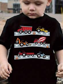 Tween Boys T-Shirts - 黑色 - 查看 1