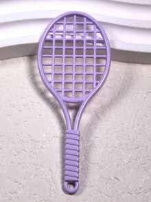 1 قلادة بشكل مضرب التنس، تعليقة مضرب الريشة، إكسسوار رياضي لصنع سوار DIY، سلسلة مفاتيح، تزيين الحقيبة، هدية للأصدقاء