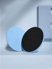 1 par de deslizadores antideslizantes para yoga y fitness, almohadillas para los pies, almohadillas de ejercicio para la coordinación del abdomen, el núcleo y las extremidades