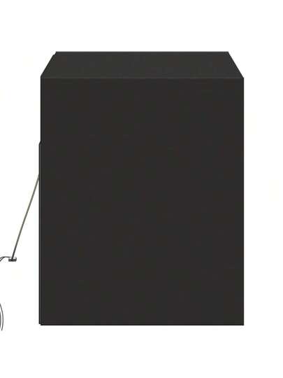 VidaXL TV Wand Unit LED Lighting 100x31x35 Cm Zwart view 7