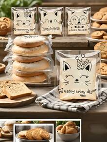 10/100 túi đựng bánh mì, túi đựng bánh sandwich, túi nướng bánh mì lát, bánh mì nguyên cám kiểu châu Âu, túi tự dán, túi đựng bánh nướng, túi đóng gói trong suốt tự dính, túi nhựa đựng bánh quy, thích hợp để đựng bánh quy, bánh mì lát, bánh rán, kẹo. - Nhiều màu - Xem 11