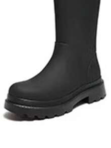 CAMEL CROWN Red Rain Boots, High-Value Rain Boots Outdoor Shoes Women's
