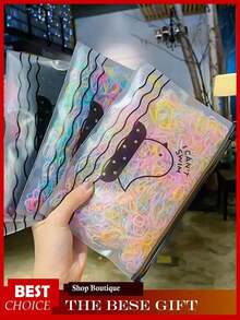 1000Pack Rubber Bands, Elastic Hair Ties, Non-Slip Rubber Hair Bands, Small Rubber Bands, Strong Elastic Band, Black