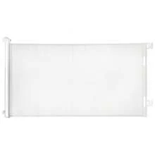 Retractable Baby Gate, Extends To 72.8 Inch Wide, 31.3 Inch Tall, With Security Lock, Easy To Use, Walk Through Without Tripping, Mesh Dog Gate For Stairs, Hallways, Indoor/Outdoor, White - Trắng 71 inch 33 inch (không có dải sợi thủy tinh) - Xem 9