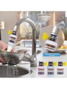 1pc Of Detachable Faucet Filter, Faucet Water Purifier, Kitchen Faucet Filter, Removes Chlorine, Fluoride, Heavy Metals And Hard Water, 6-Layer Super Purifier, Suitable For Home Kitchens And Bathrooms, Kitchen