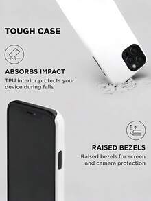 White Polka Dot Pattern, Durable, Shock-Absorbing Two-In-One Large Hole Mobile Phone Case - Compatible With IPhone17,17Air,17pro,17pro Max,16,15,14ProMax,13,13Pro,13ProMax,12,12Pro,12ProMax,11,11Pro,11Pro And Galaxy S25/S25 Plus/S25 Ultra/S24/S24 Plus/S24 Ultra/S24 FE/S23/ S23+/S23 Ultra/S22/S22+/S22 Ultra/S21/S21+/S21 Ultra/S20 ULTRA/A71/A56/A55/A54/A53/A52/A34/A26/A15/A16/A14/A13/A06Maxand Is A Thoughtful Birthday Gift For Your Girlfriend, Boyfriend And Friends. - Multicolor - View 4