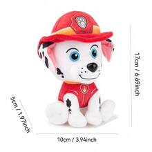 Spin Master Spin Master Muñeco de peluche oficial de GUND  Chase Officer, adecuado para niños de 1 año y talla grande, 6 pulgadas (estilo aleatorio) - (Marshall) - Tamaño pequeño - Ver 8