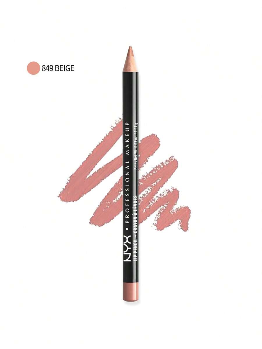 NYX 纤细唇线笔 849 米色唇线笔 0.03 盎司/1.04 克 顺滑 精准定义 持久舒适 女朋友 妻子 母亲 朋友 生日 毕业派对 旅行 露营 户外 学校 校园旅行 节日 周年纪念 秋季 万圣节 秋季造型 少即是多 简约别致 自然类型 - 849 米色 - 查看 1