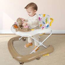 Andador para bebé 2 en 1, plegable y regulable en altura, adecuado para niños de 0 a 2 años, el regalo perfecto para tu pequeño.