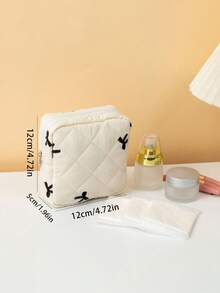 Schmetterlings-Muster tragbare Mini-Reißverschluss-Kosmetiktasche/Binden-Aufbewahrungstasche, flauschige Makeup-Tasche, Toilettenartikel-Organizer, Binden-Tasche, Binden-Aufbewahrungstasche, tragbare Aufbewahrungstasche, zum Aufbewahren von Binden, Slipeinlagen, Kosmetiktaschen, Kosmetiktasche, Make-up Organizer, Make-up Tasche, Make-up Taschen, kleine Kosmetiktasche, Kosmetiktasche, große Kosmetiktasche, Weihnachtsgeschenke, Tasche, Clutch / kleine Handtasche, Make-up Organizer, Tasche, Pinseletui, Mini-Tasche, Tasche mit großer Kapazität, Geschenke für Frauen, Weihnachtsgeschenke, Geschenkideen für Frauen