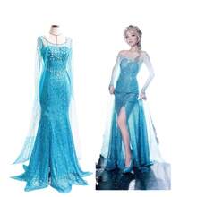 Halloween Frozen Cosplay, Princess Dress, Adult Role-Playing, Adult Performance, Costume - 假髮 - 查看 4