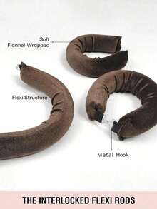 4 piezas Juego de rizador de cabello: 1 pieza Sombrero de ala ancha de satén + 3 piezas Varillas rizadoras de cabello sin calor. Gorro de dormir clásico de unicolor elástico y suave para mujer, gorro de ducha, turbante de imitación de seda para el cabello con banda elástica para proteger el cabello de daños, diadema de ala ancha de alta elasticidad, gorro de dormir para protección del cabello al aire libre, suave y transpirable para dormir, sin necesidad de calentamiento para rizar el cabello durante la noche, ondas sin calor, artículos esenciales de viaje, artículos esenciales de viaje, peinado, peluquería