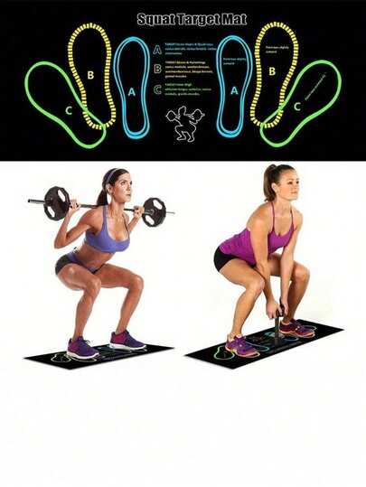 1 قطعة حصيرة لياقة قابلة للطي - 30.75 بوصة، مناسبة للاستخدام الداخلي/الخارجي كوسادة للضغط